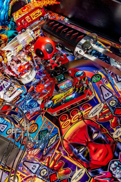 Deadpool Pinball Machine Pro Cabinet 30