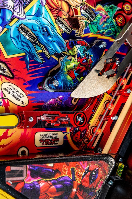 Deadpool Pinball Machine Pro Cabinet 22