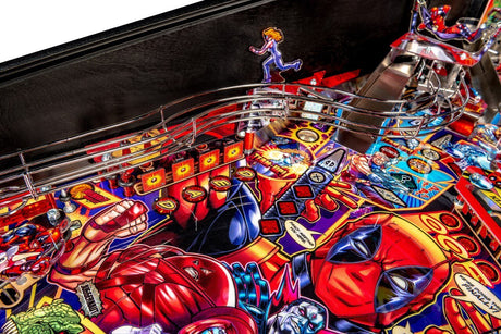 Deadpool Pinball Machine Pro Cabinet 19