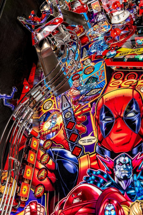 Deadpool Pinball Machine Pro Cabinet 17