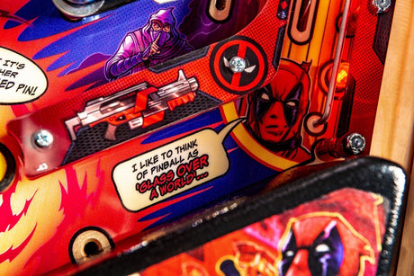 Deadpool Pinball Machine Pro Cabinet 33