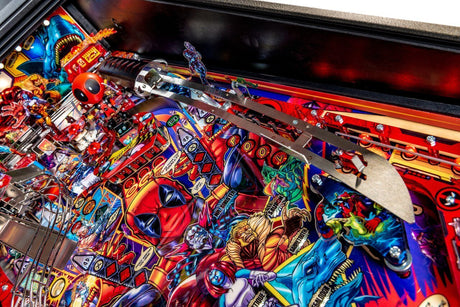 Deadpool Pinball Machine Pro Cabinet 25