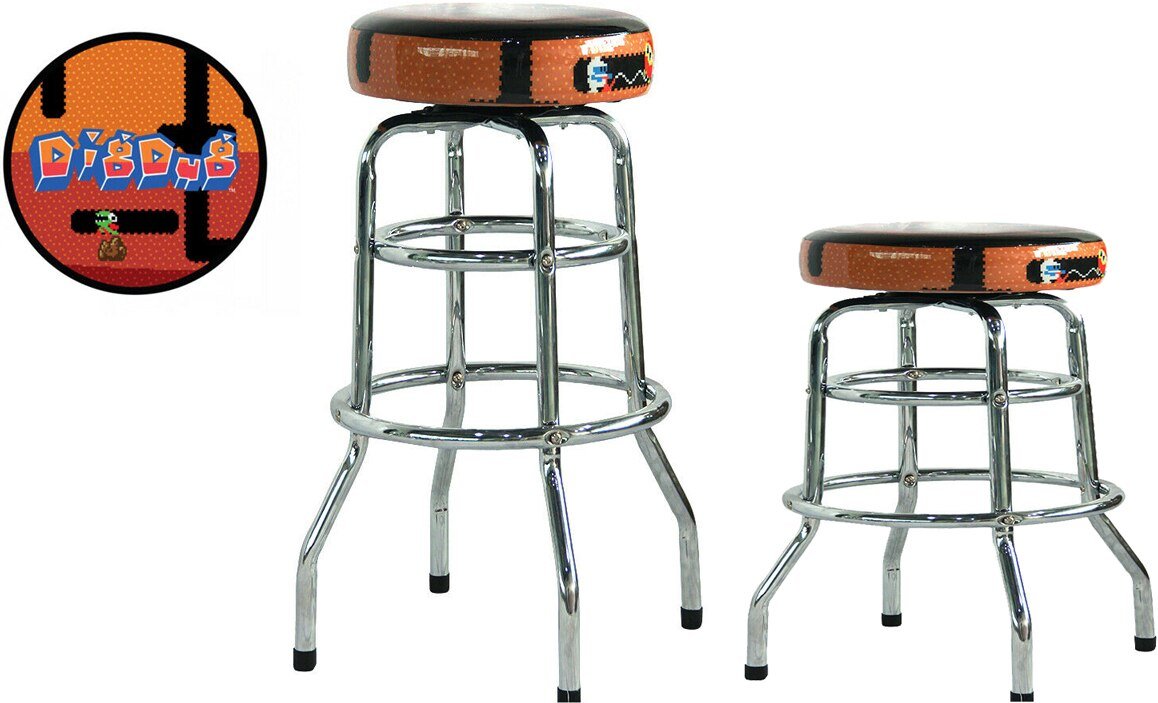 DigDug Arcade Barstool| Gameroom Goodies