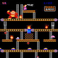 Triple Donkey Kong Arcade Video Game