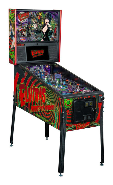 Elvira's House of Horrors Premium Pinball Machine Left