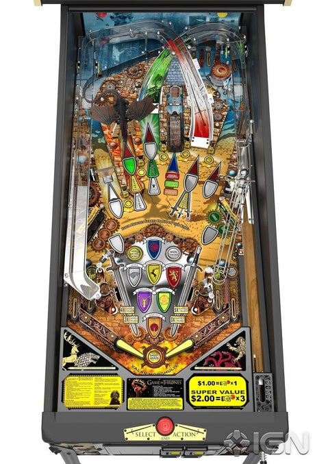 Game Of Thrones PRO Edition Pinball By Stern - Gameroom Goodies