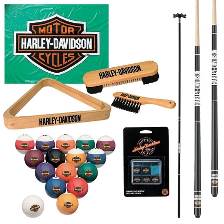 Harley-Davidson Billiard Starter Kit - Gameroom Goodies