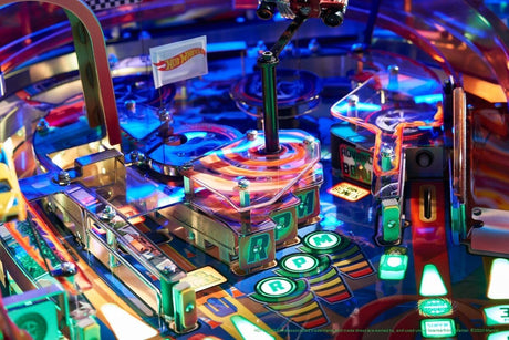 Hot Wheels Pinball Machine by American Pinball - Gameroom Goodies