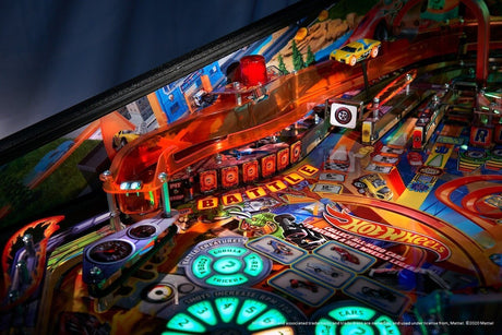 Hot Wheels Pinball Machine by American Pinball - Gameroom Goodies