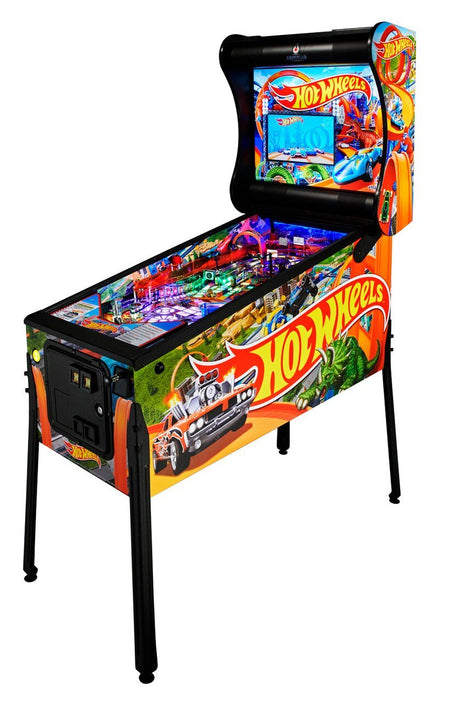 Hot Wheels Pinball Machine by American Pinball - Gameroom Goodies