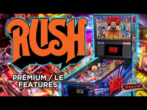 RUSH Pinball Premium Edition By Stern Pinball