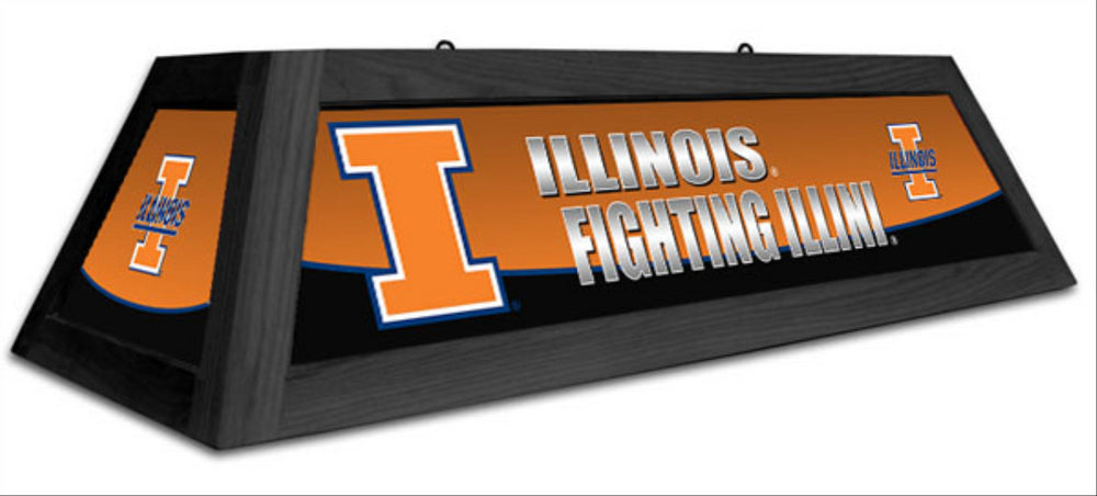 Illinois Fighting Illini Spirit Pool Table Light