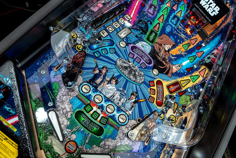 Star Wars Comic Art Pro Pinball Machine detail 6