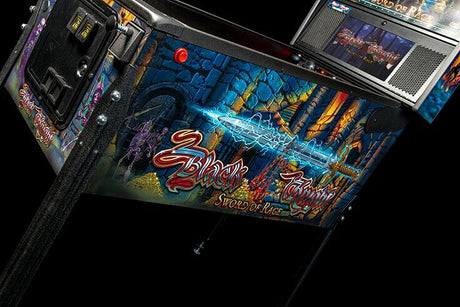 Black Knight Sword of Rage Pro Pinball Machine Detail