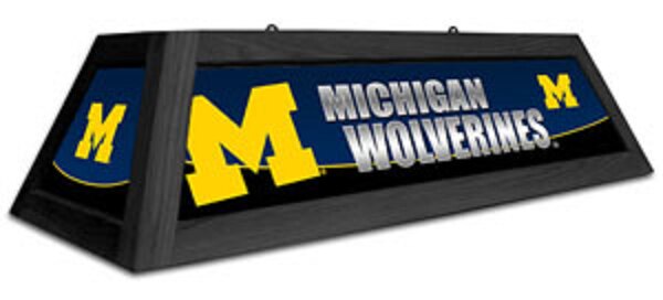 Michigan Wolverines Spirit Pool Table Light (UMIBSL421) Right