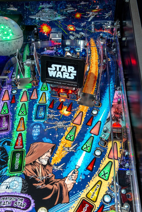 Star Wars Comic Art Pro Pinball Machine detail 11