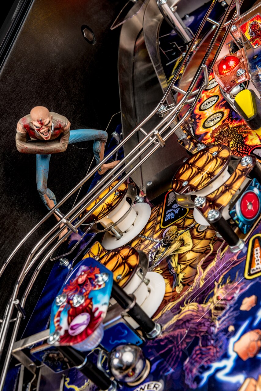 Iron Maiden Premium Pinball Machine Detail 8