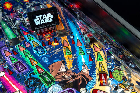 Star Wars Comic Art Pro Pinball Machine detail 10