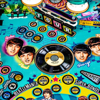 Beatles Gold Pinball Machine Detail 11