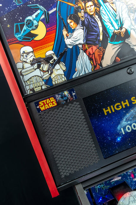 Star Wars Comic Art Pro Pinball Machine detail 7