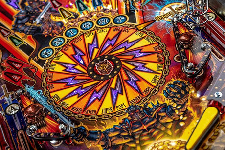 Black Knight Sword of Rage Pro Pinball Machine Detail