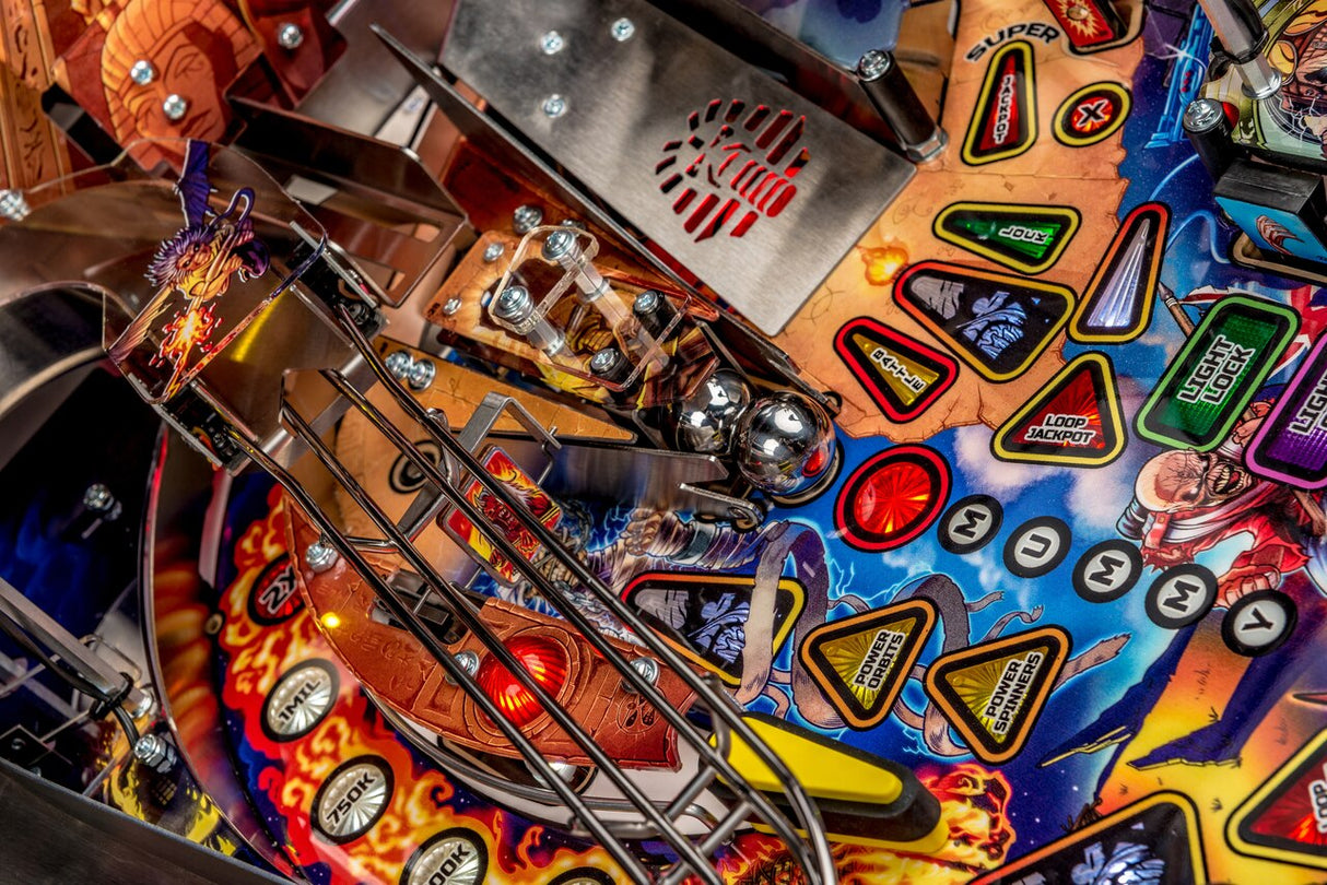 Iron Maiden Premium Pinball Machine Detail 23