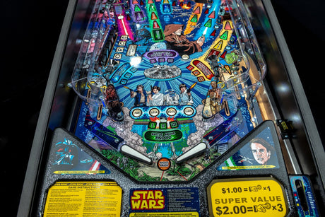 Star Wars Comic Art Pro Pinball Machine detail 4