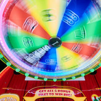 Jersey Wheel’s Redemption Arcade Game wheel