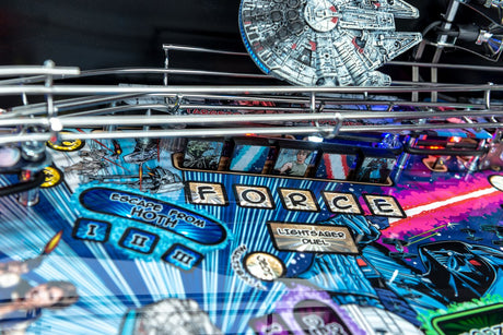 Star Wars Comic Art Premium Pinball Machine detail 3