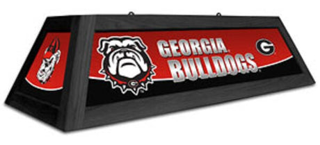 Georgia Bulldogs Spirit Pool Table Light (UGABSL421) Right