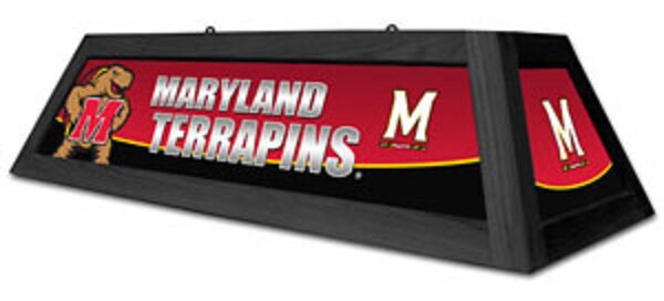 Maryland Terrapins Spirit Pool Table Light