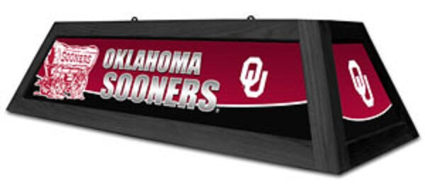 Oklahoma Sooners Spirit Pool Table Light