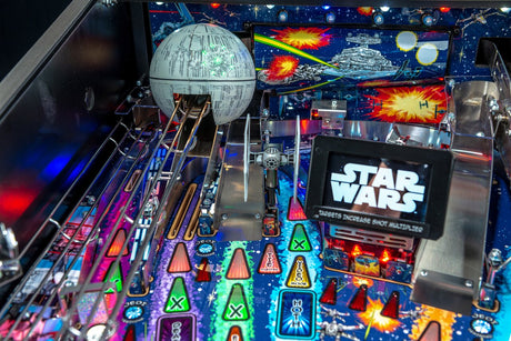 Star Wars Comic Art Premium Pinball Machine detail 8