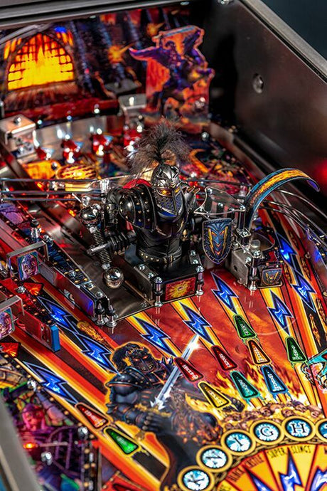 Black Knight Sword of Rage Pro Pinball Machine Detail