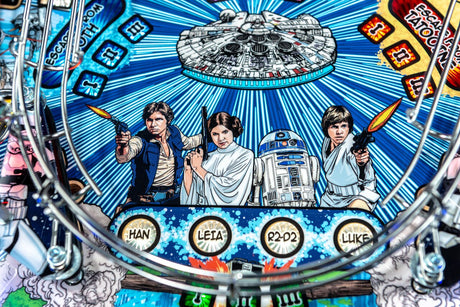 Star Wars Comic Art Premium Pinball Machine detail 11