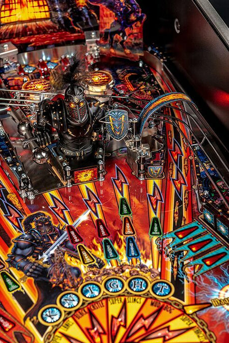 Black Knight Sword of Rage Pro Pinball Machine Detail