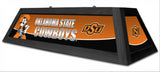 Oklahoma State Cowboys Spirit Pool Table Light (OKSBSL421) Left