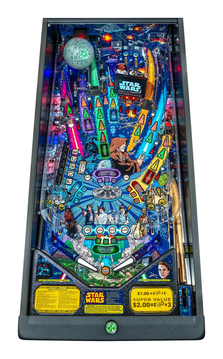 Star Wars Comic Art Pro Pinball Machine detail 0