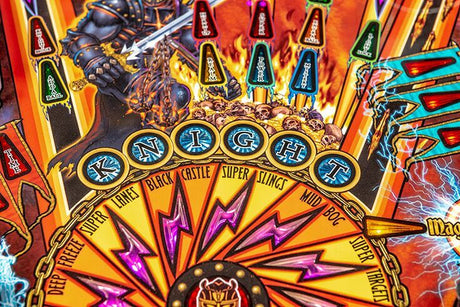 Black Knight Sword of Rage Pro Pinball Machine Detail