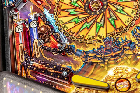 Black Knight Sword of Rage Pro Pinball Machine Detail