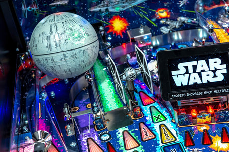 Star Wars Comic Art Pro Pinball Machine detail 13