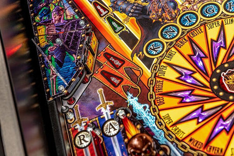 Black Knight Sword of Rage Pro Pinball Machine Detail