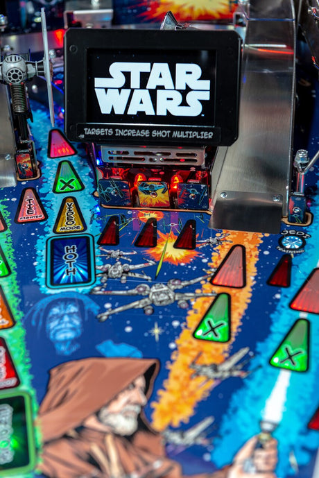 Star Wars Comic Art Premium Pinball Machine detail 6