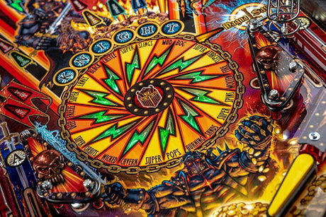 Black Knight Sword of Rage Pro Pinball Machine Detail