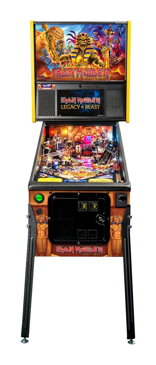 Iron Maiden Pinball Machine Premium - Gameroom Goodies