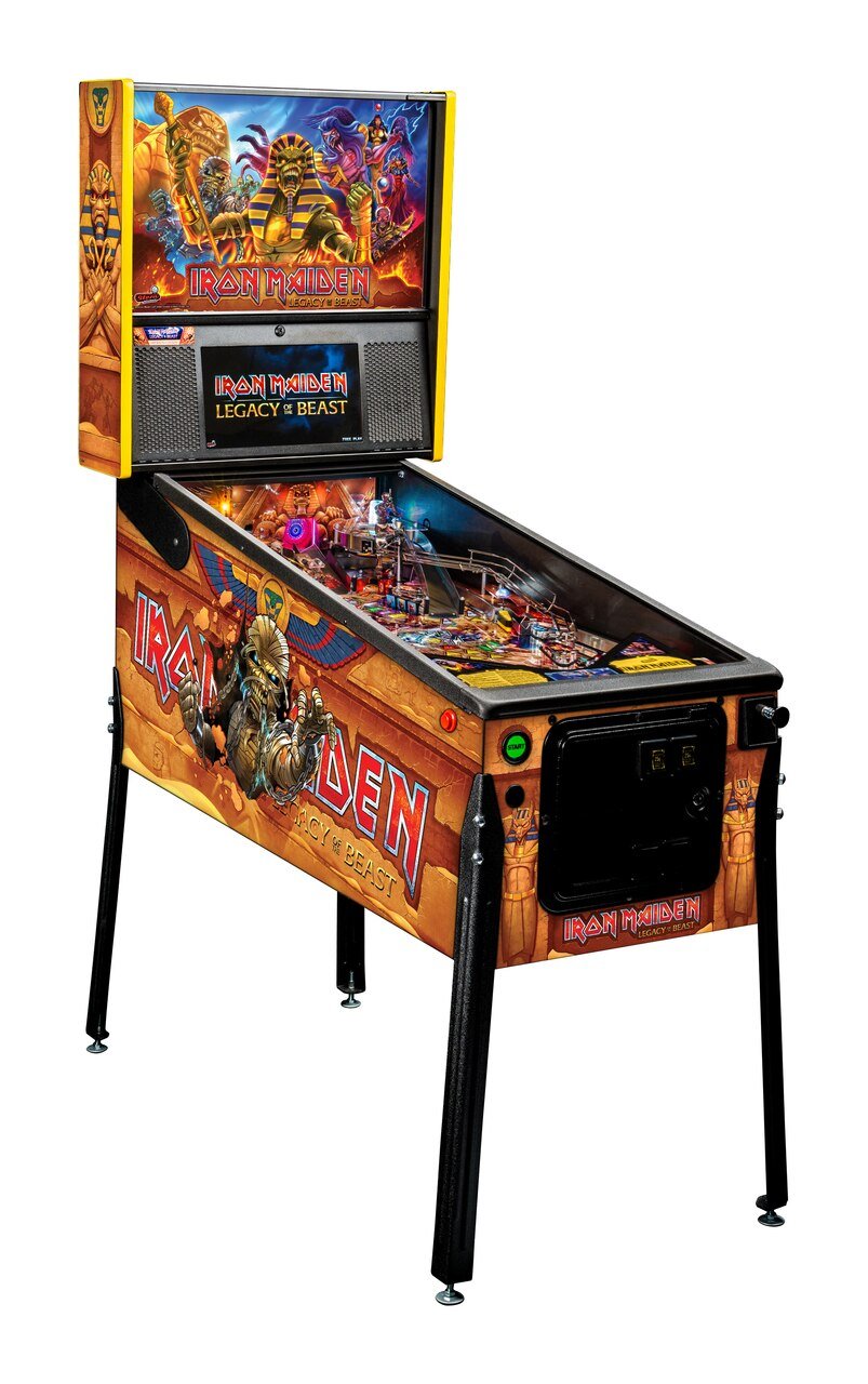 Iron Maiden Pinball Machine Premium - Gameroom Goodies