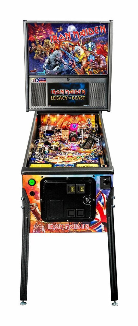 Iron Maiden Pinball Machine Pro - Gameroom Goodies