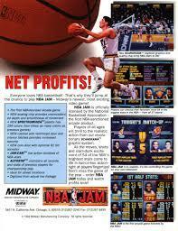 NBA Jam Arcade Video Game - Gameroom Goodies