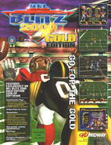 NFL Blitz 2000 Gold Arcade Video Game - Gameroom Goodies