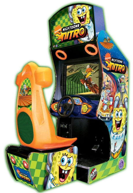 Nicktoons Nitro Racing Arcade Game - Gameroom Goodies